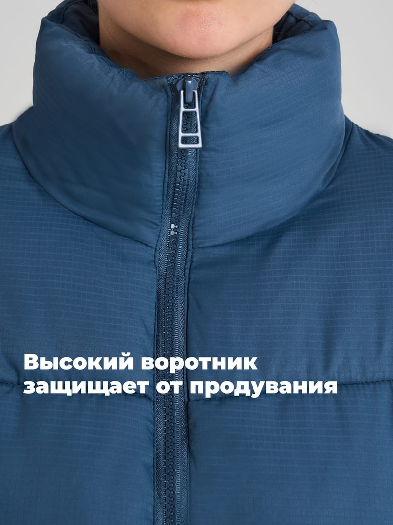 Куртка зефирка без капюшона — фото 5