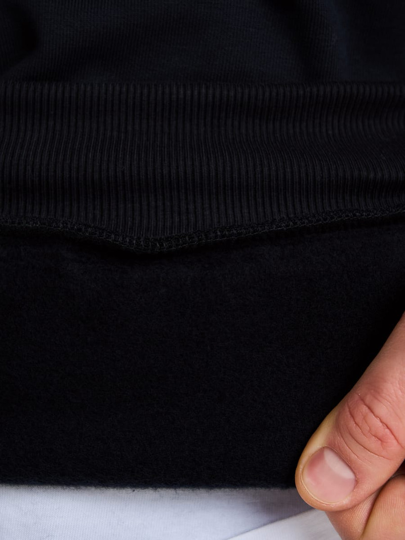 Утепленный свитшот Half zip с начесом — фото 8