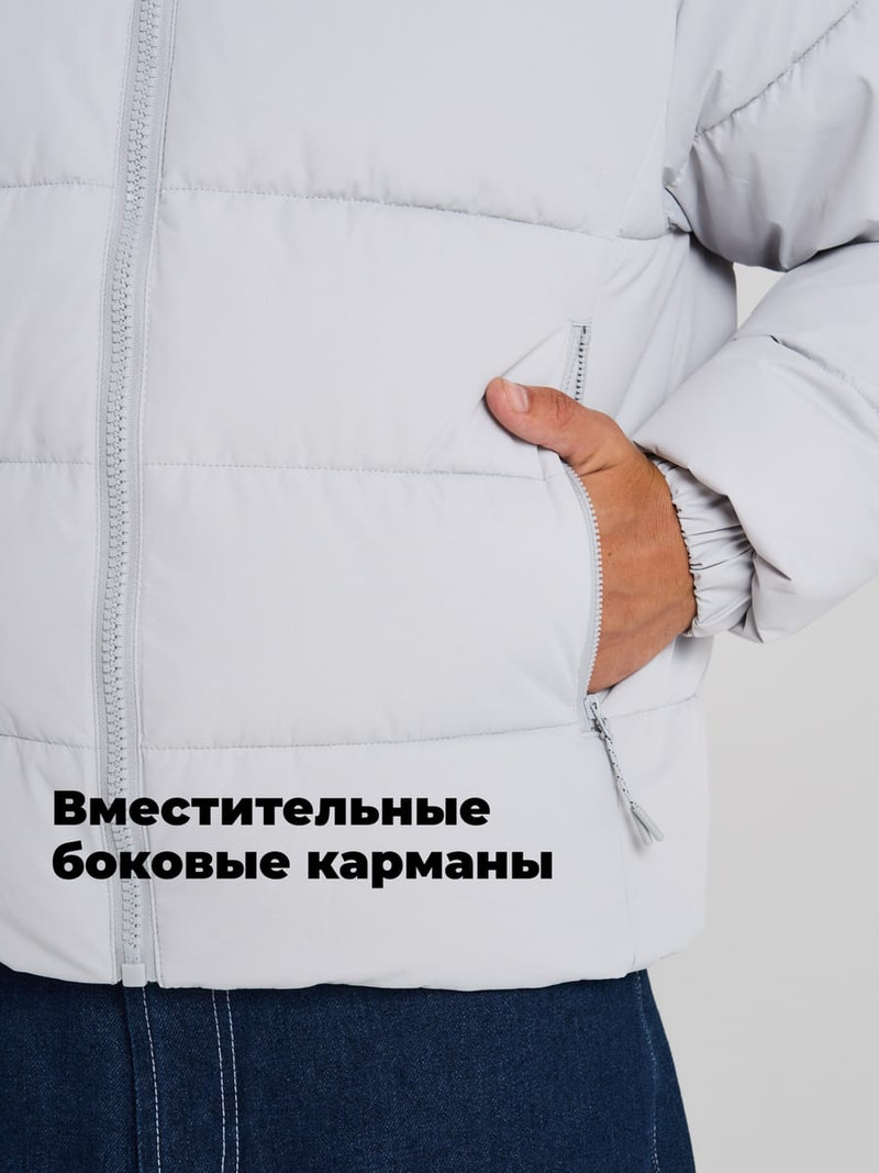 Куртка демисезонная с капюшоном - Верхняя одежда - фото 10