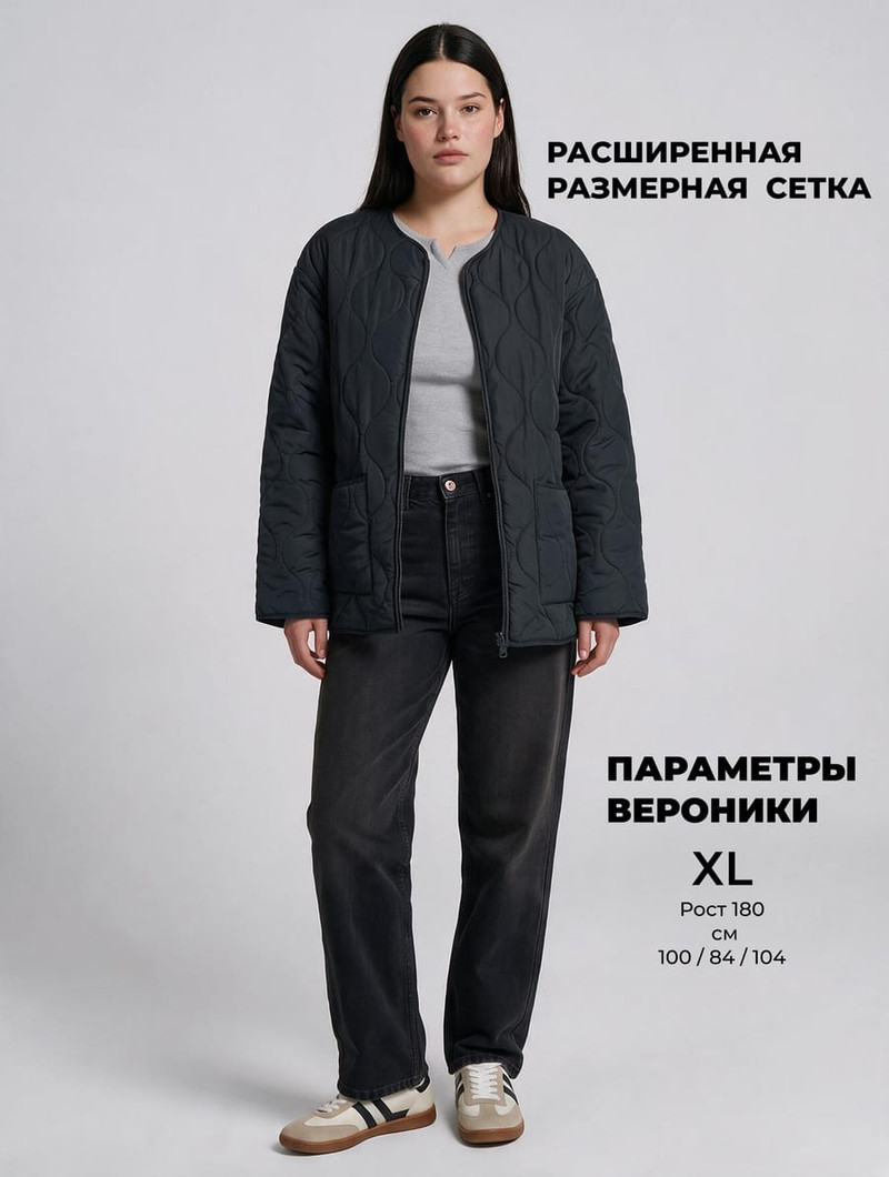 Куртка демисезонная стеганая — фото 10