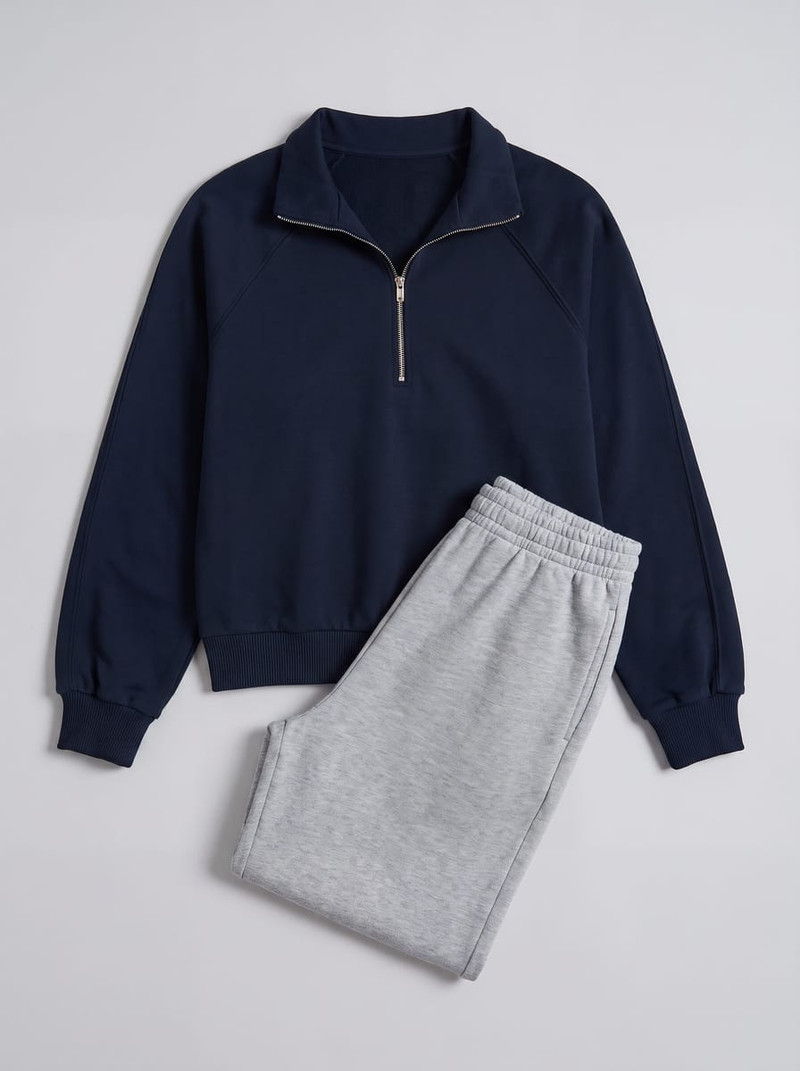 Толстовка Half Zip с высоким горлом - Женщинам - фото 8