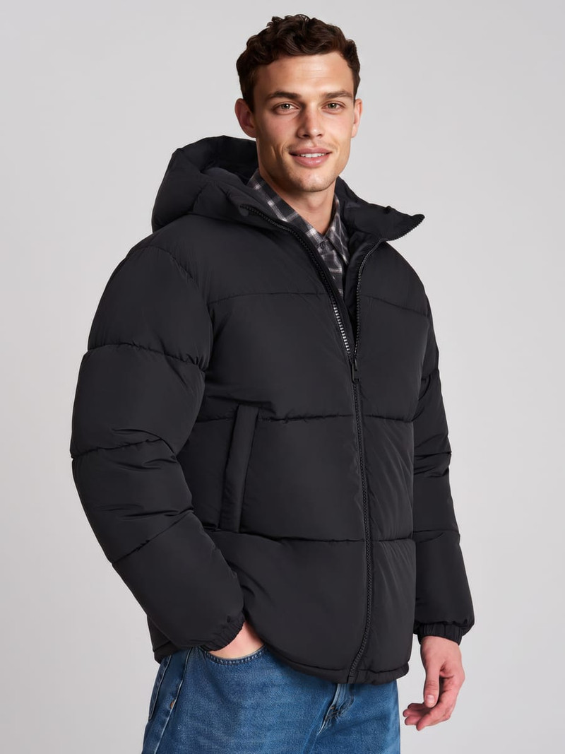 Куртка зимняя с капюшоном на синтепоне - Мужчинам - фото 9