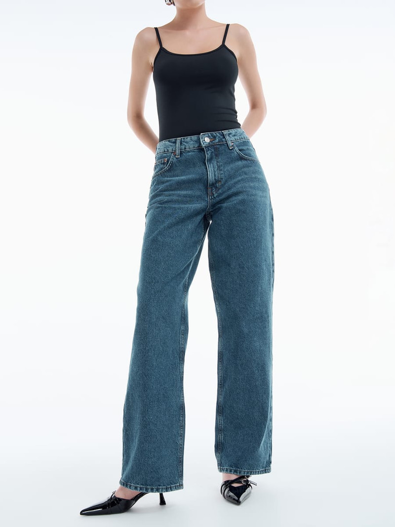 Широкие джинсы Wide fit — фото 8