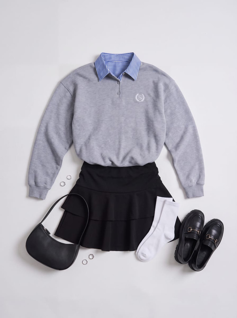 Юбка короткая с воланами - Женщинам - фото 7