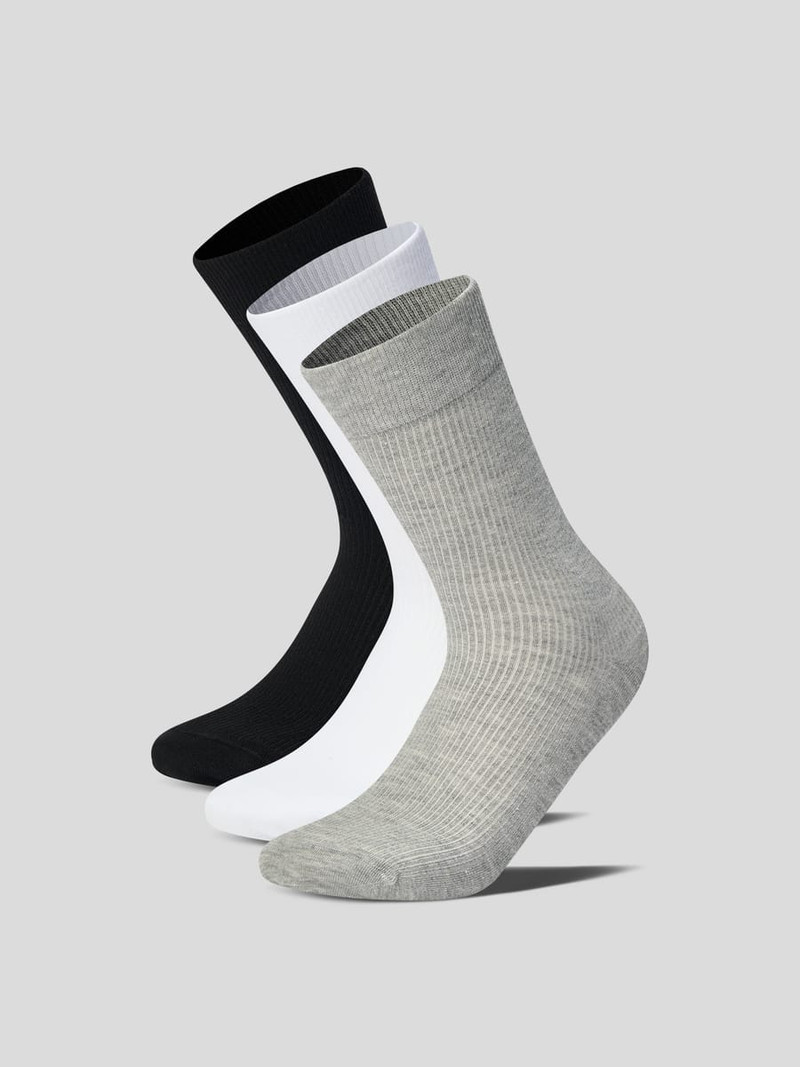 Носки - 3 пары однотонные