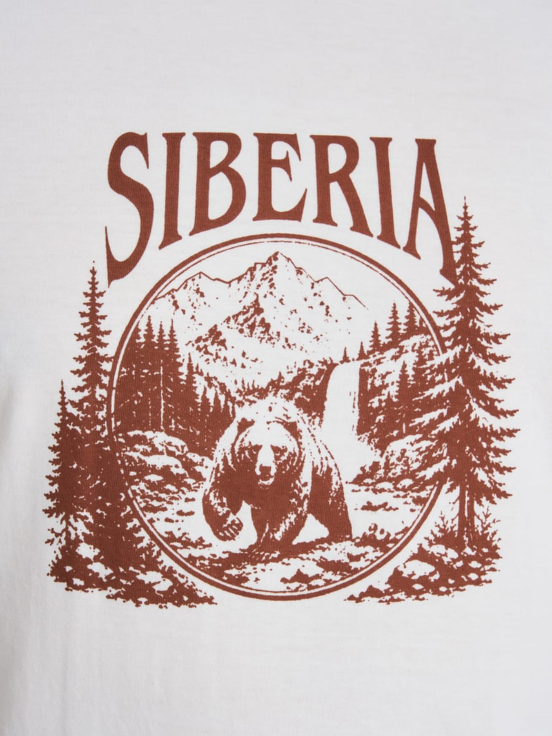 Футболка хлопок с принтом Siberia — фото 9