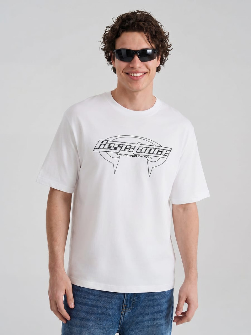 Футболка хлопок с надписью - Мужчинам - фото 2