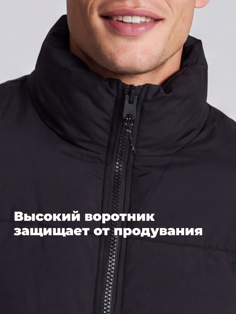 Куртка на синтепоне без капюшона - Мужчинам - фото 5