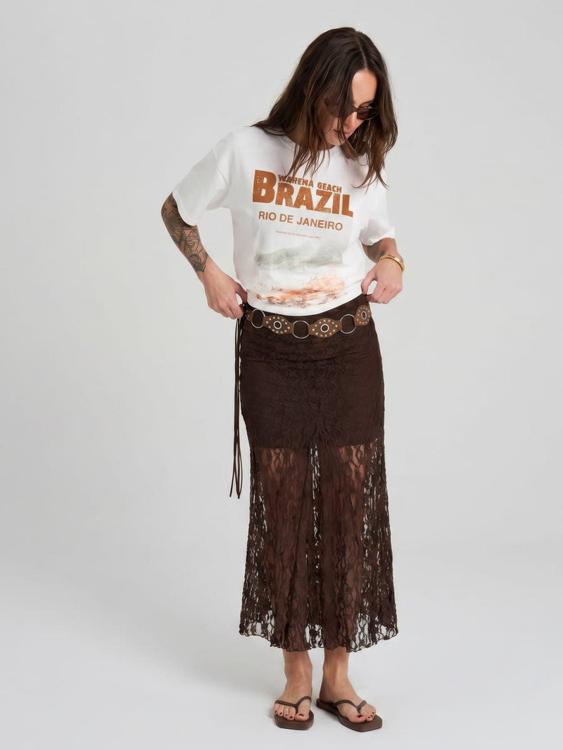 Футболка с принтом Brazil - Женщинам - фото 6
