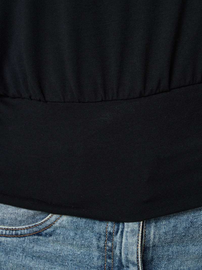 Лонгслив из вискозы на одно плечо - Женщинам - фото 5