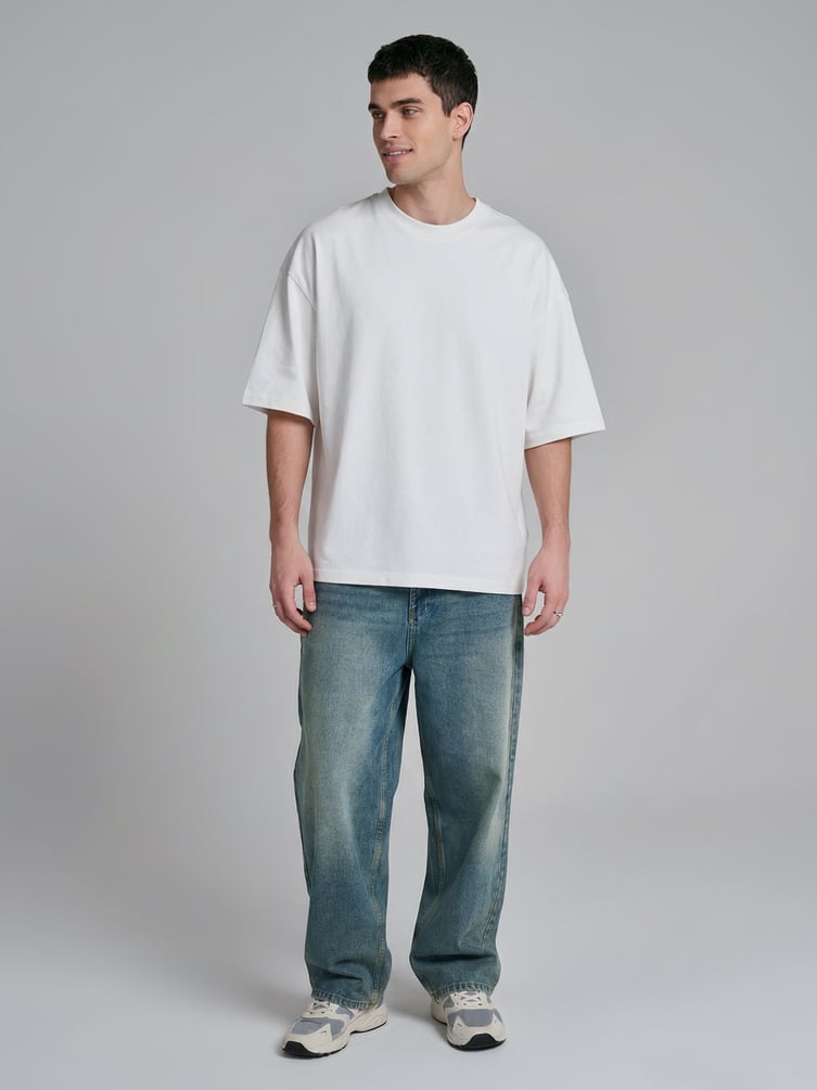 Футболка хлопковая оверсайз