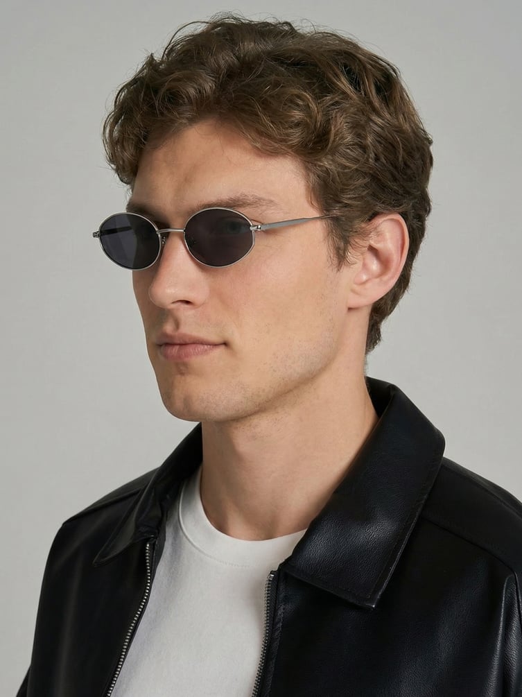 Очки имиджевые овальные