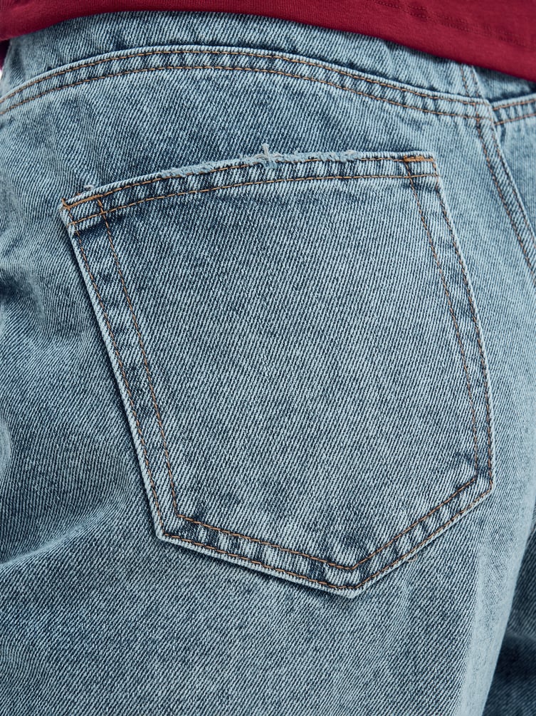 Джинсы Balloon с высокой талией