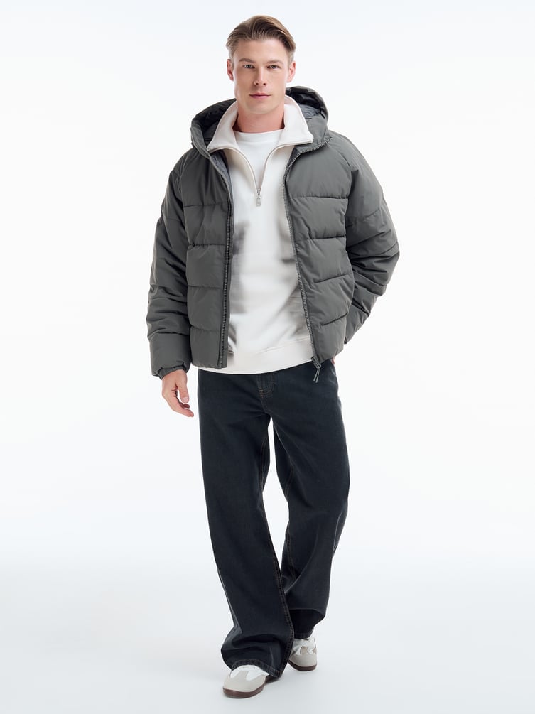 Куртка демисезонная с капюшоном