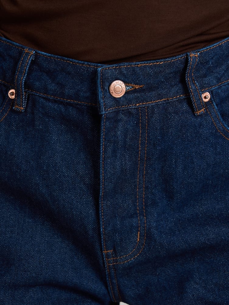 Джинсы широкие палаццо