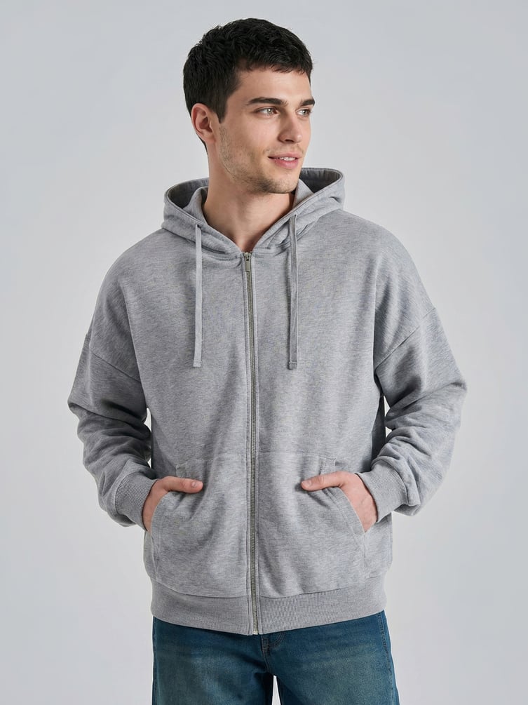 Толстовка оверсайз с капюшоном