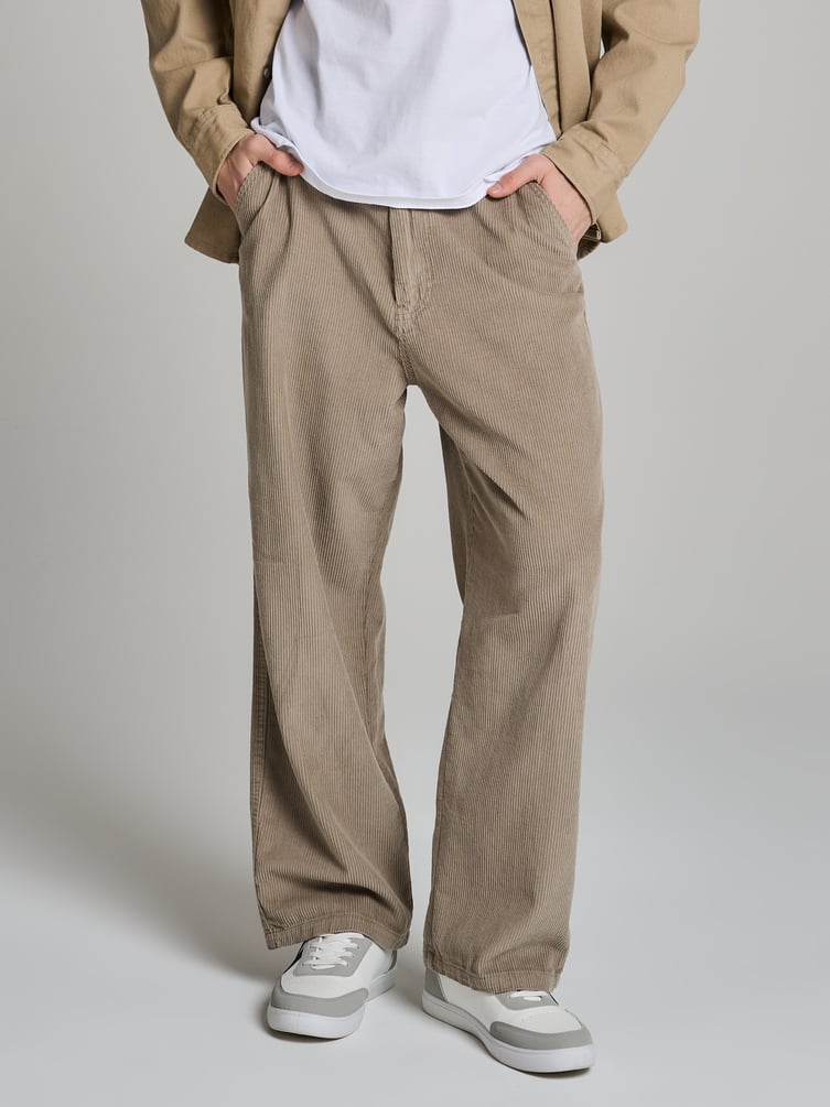 Брюки вельветовые прямые