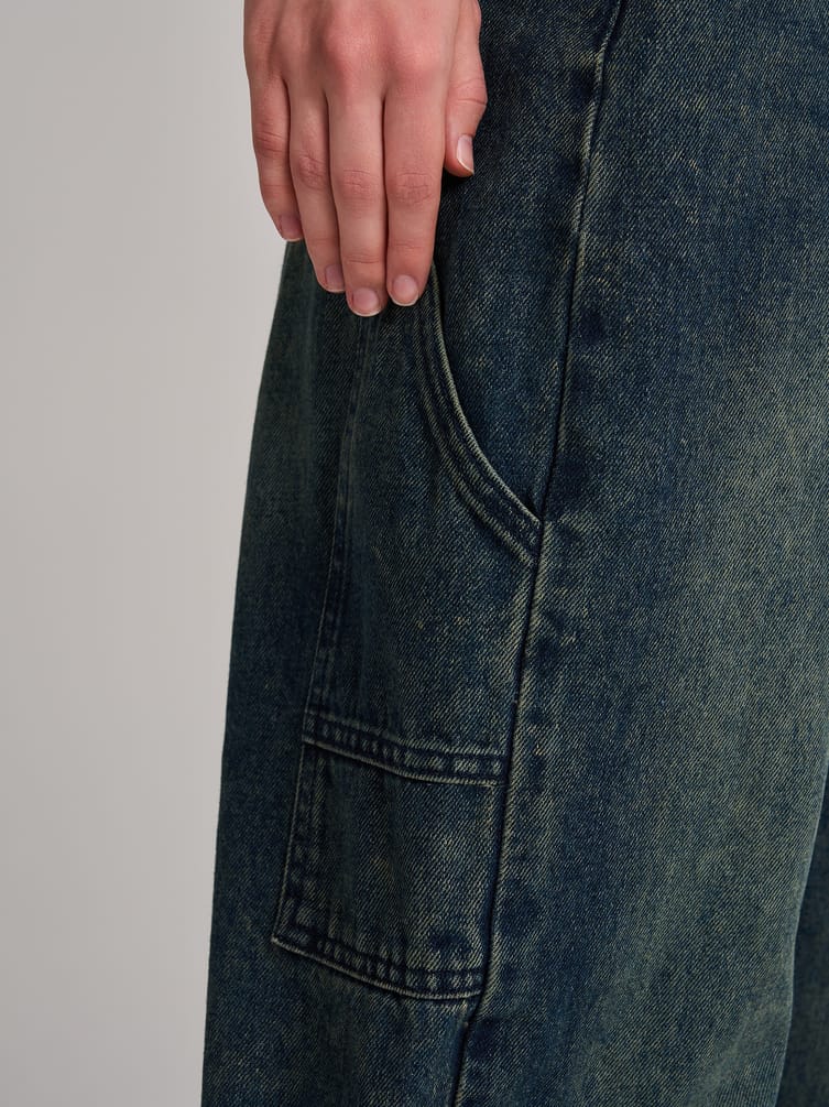 Джинсы широкие Balloon