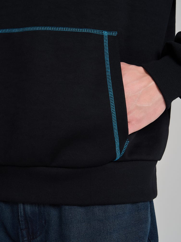 Худи оверсайз спортивное