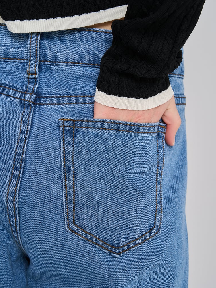 Джинсы момы