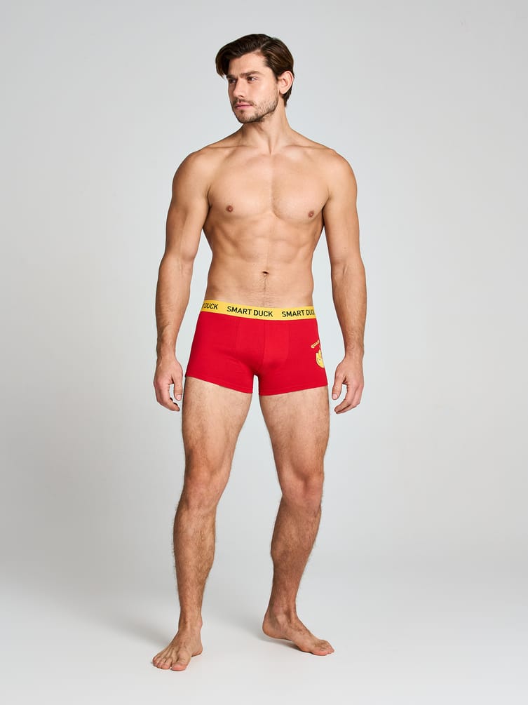 Трусы-боксеры - 2 шт. с принтом резиновых утят