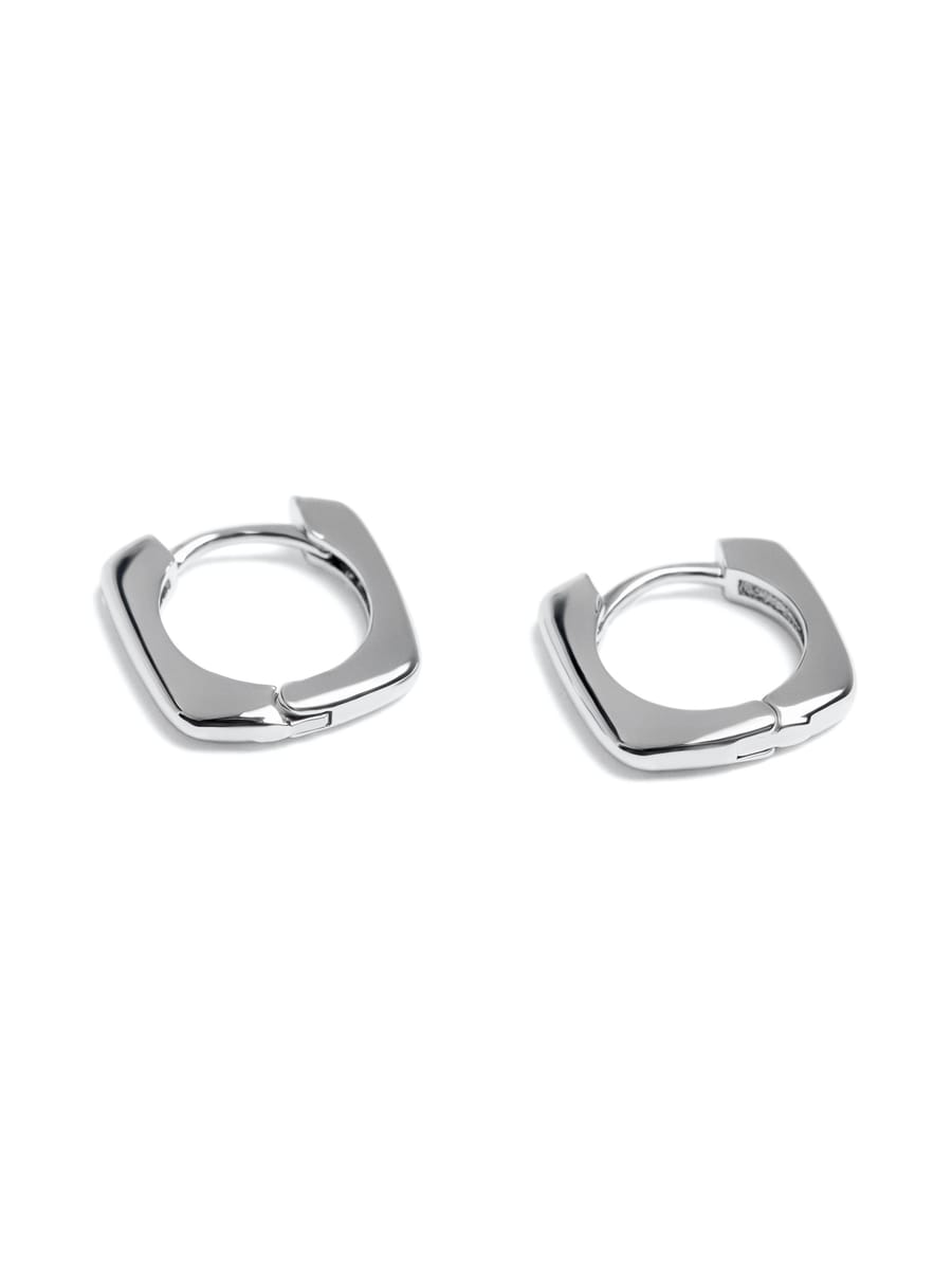 Серьги квадраты