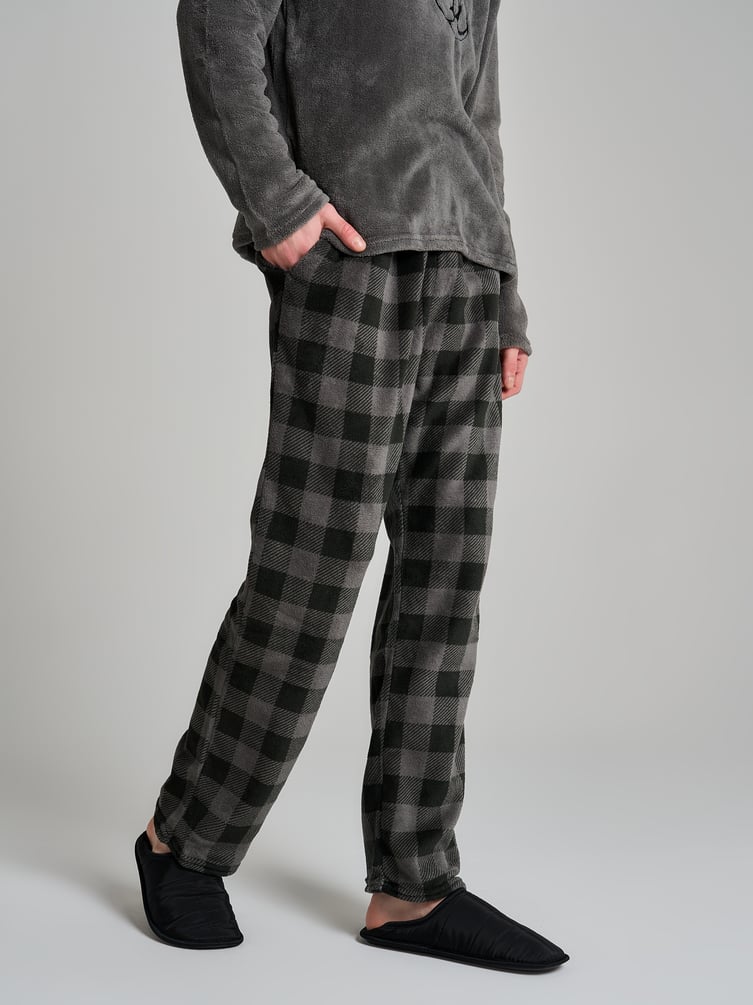 Пижама плюшевая Boxer с брюками