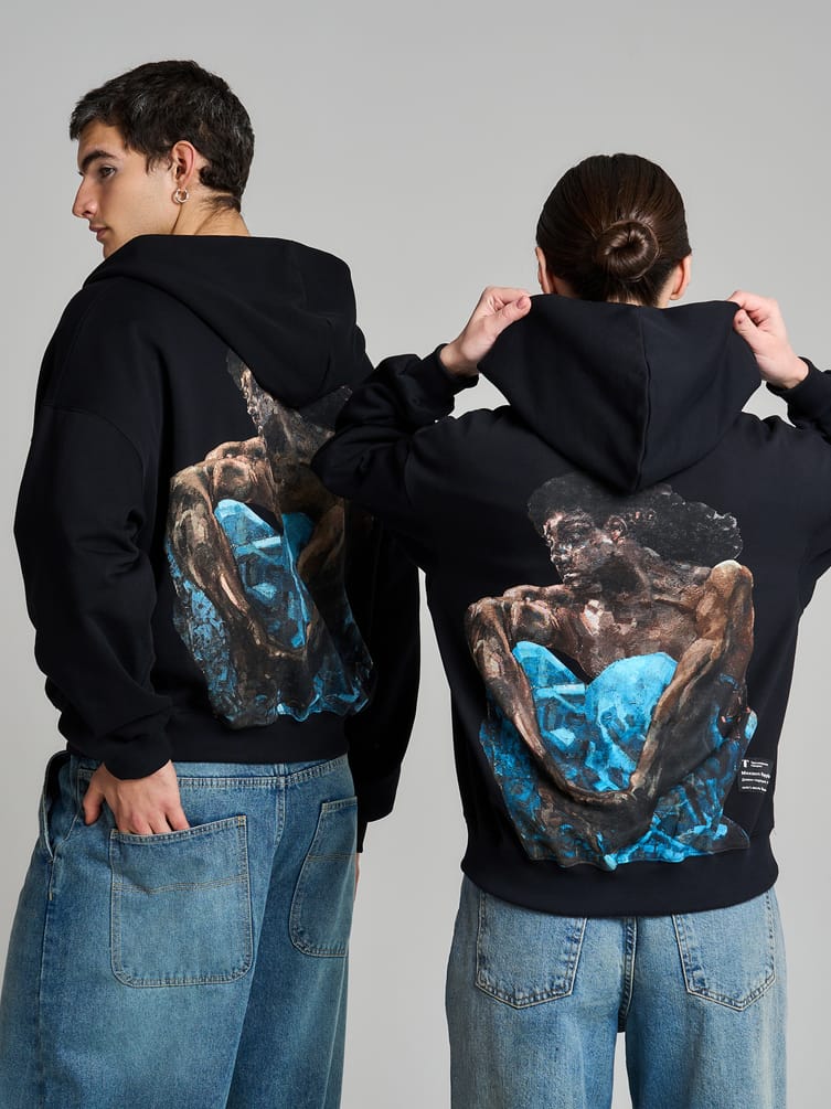 Толстовка с принтом картин Третьяковской галереи