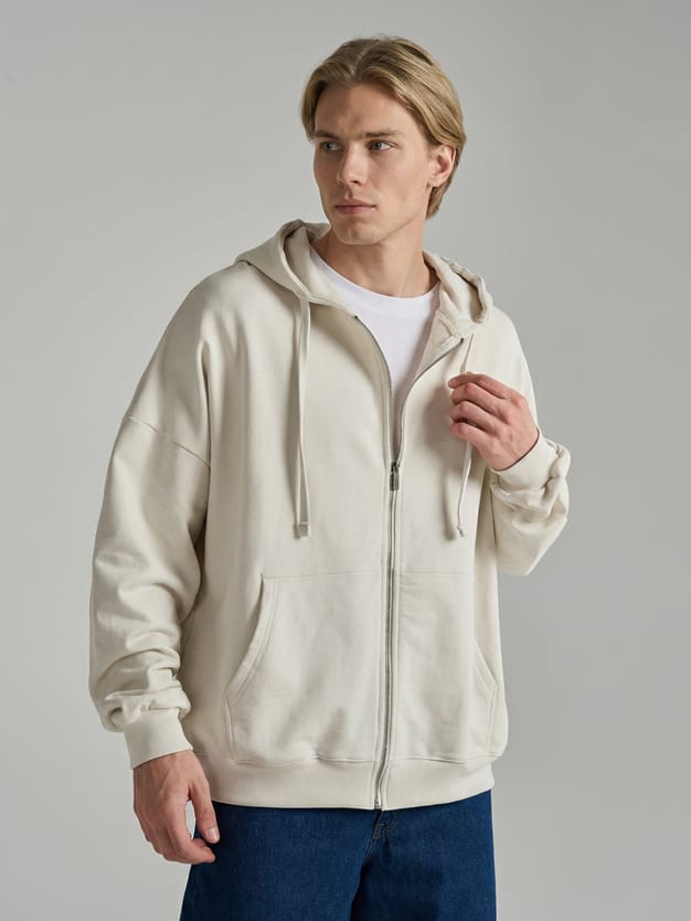 Толстовка оверсайз с капюшоном