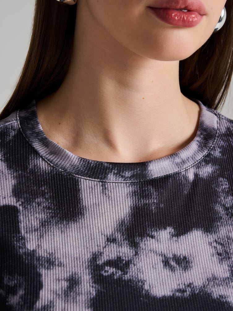 Платье лапша с завязками и драпировкой