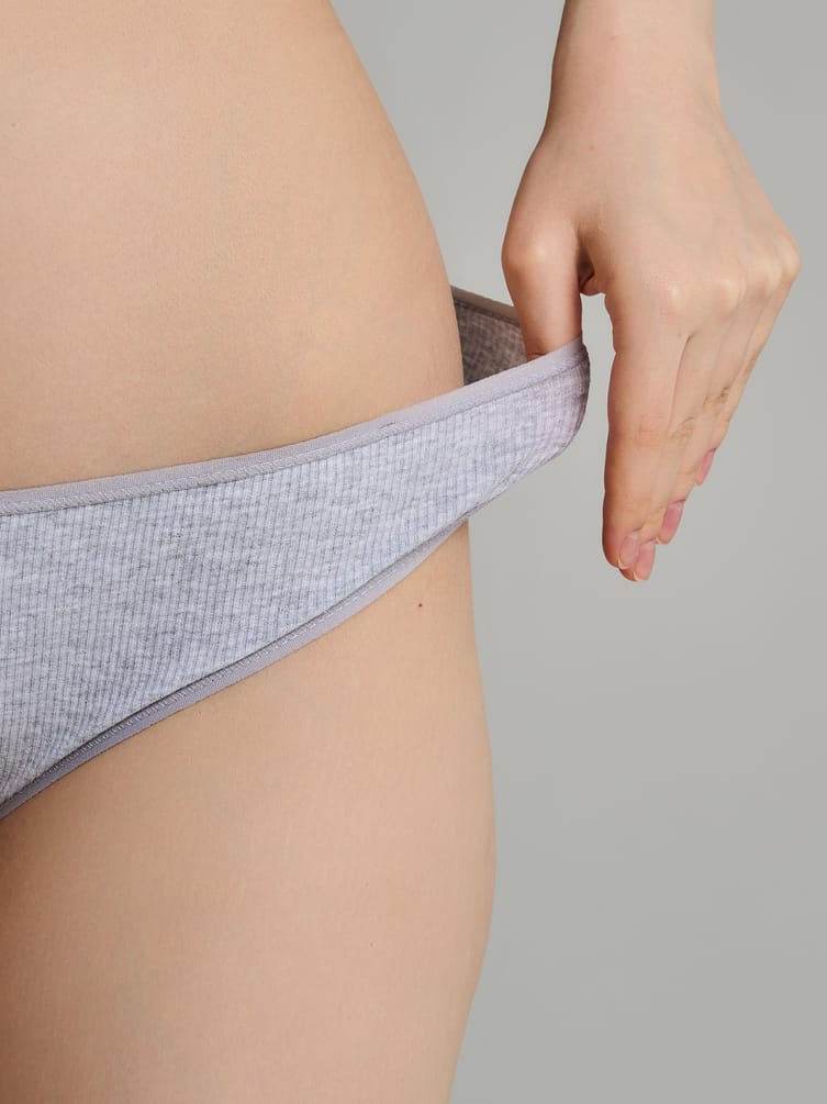 Трусы-слипы - 7 шт. в рубчик