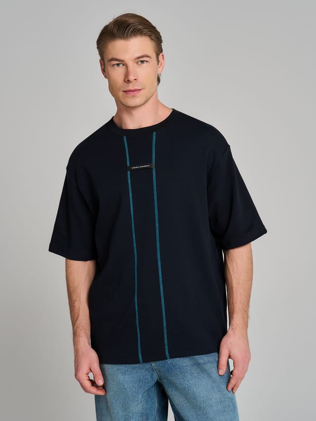 Футболка классическая с полосками