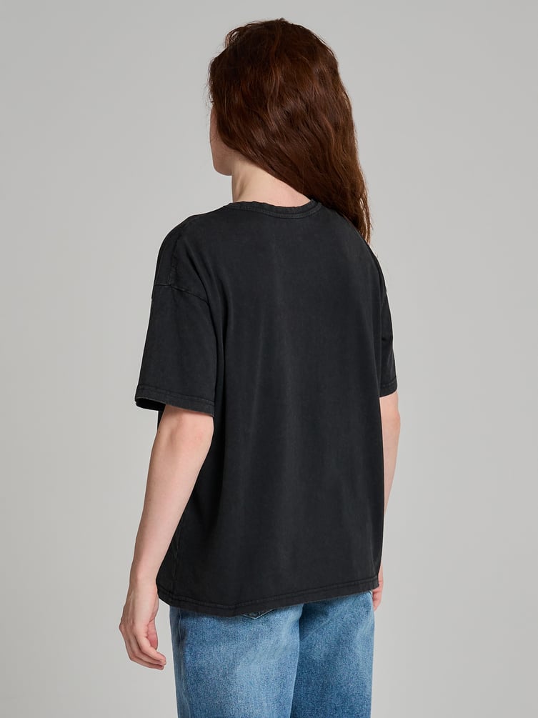 Футболка из хлопка с японским принтом