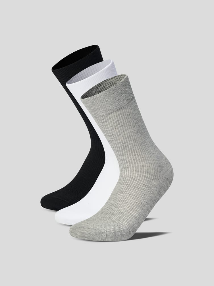 Носки - 3 пары однотонные