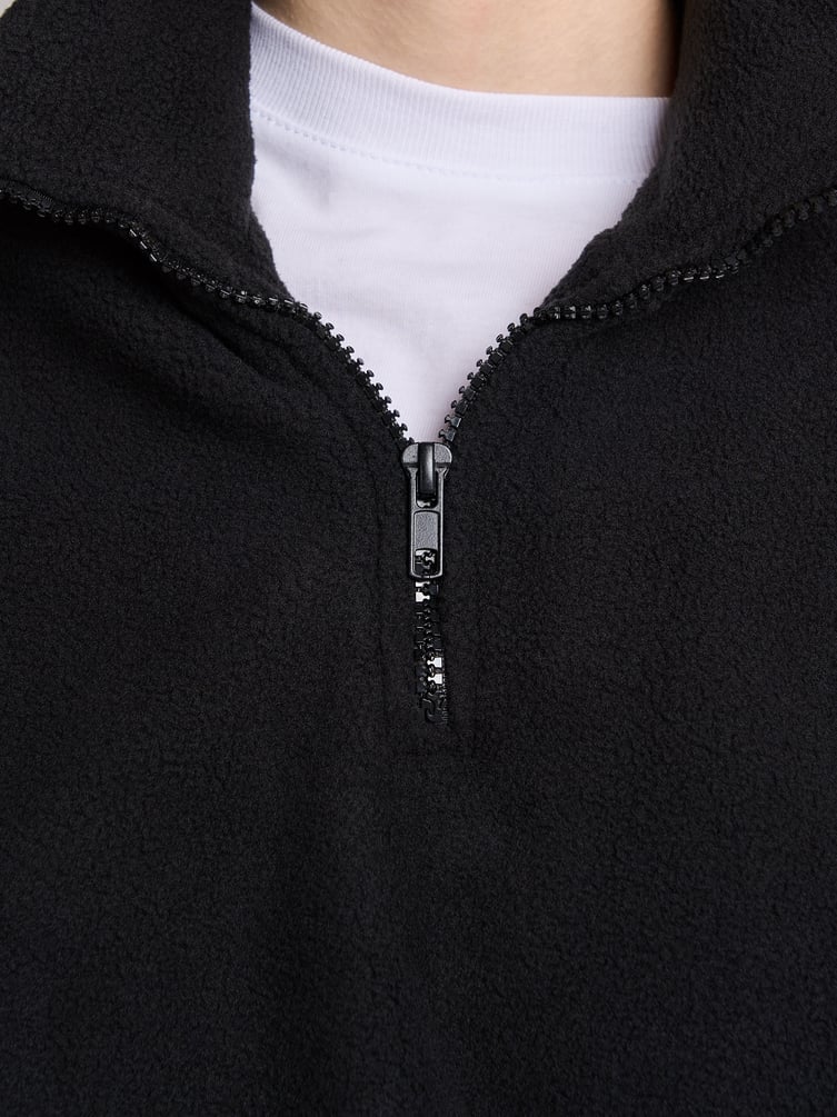 Свитшот флисовый с высоким горлом