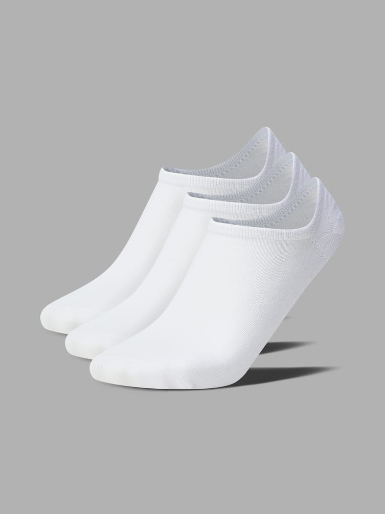 Следки - 3 пары однотонные