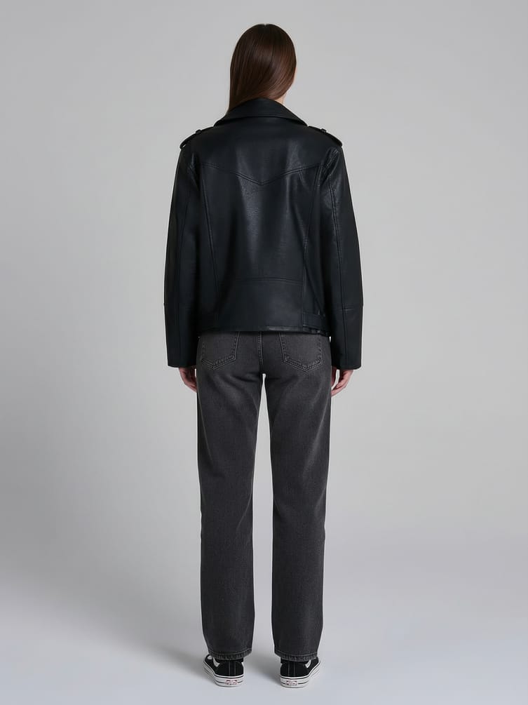 Куртка коcуха из эко кожи