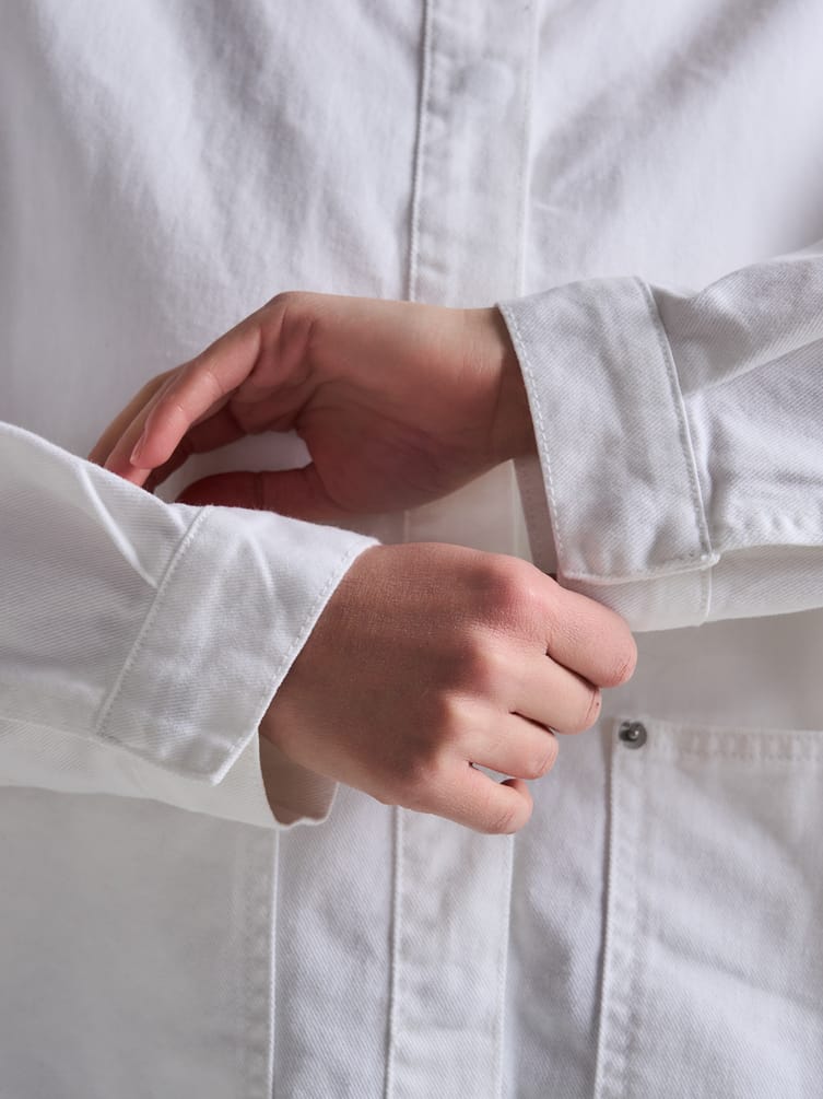 Рубашка джинсовая оверсайз