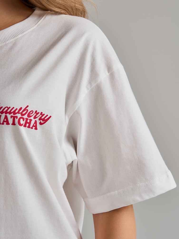 Пижама с принтом и шортами