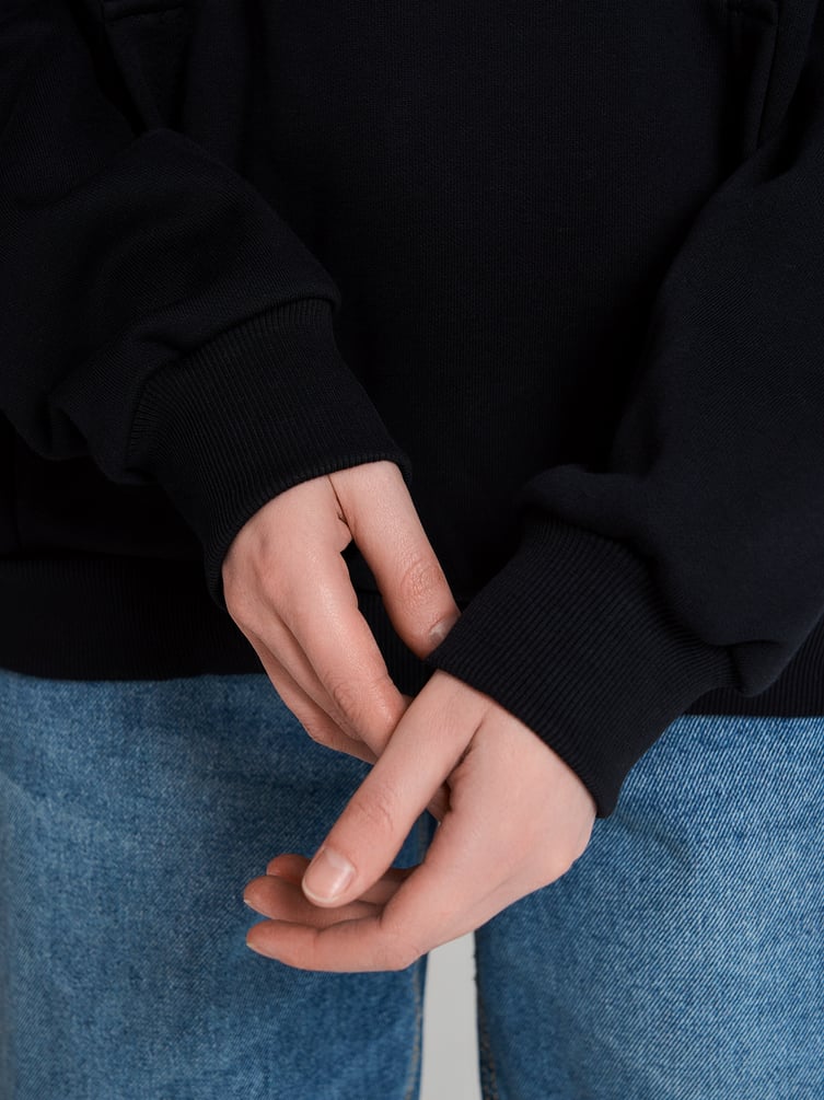 Утепленное худи с начёсом