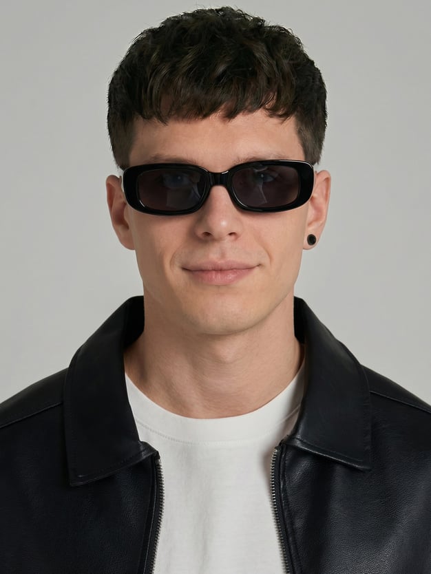 Очки имиджевые прямоугольные