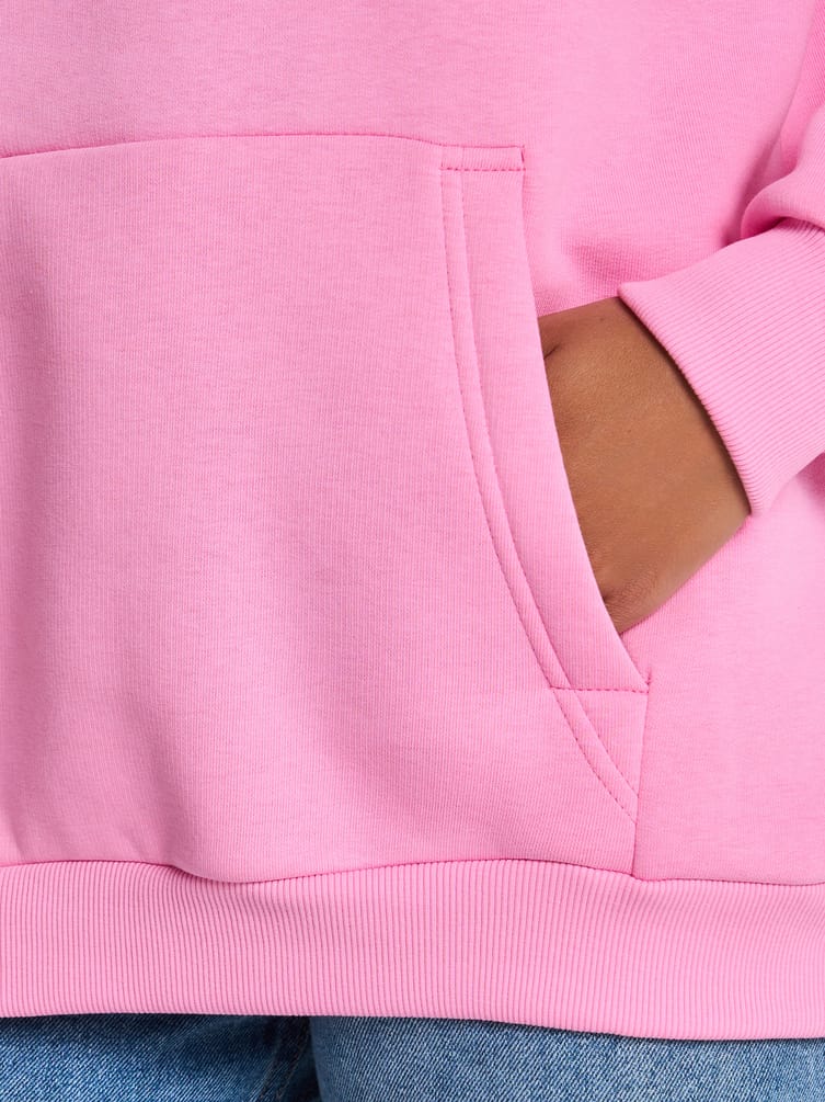 Утепленное худи оверсайз с начесом