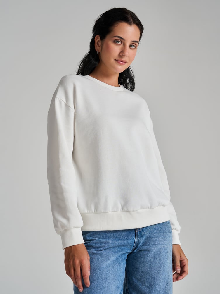 Утепленный свитшот с начесом