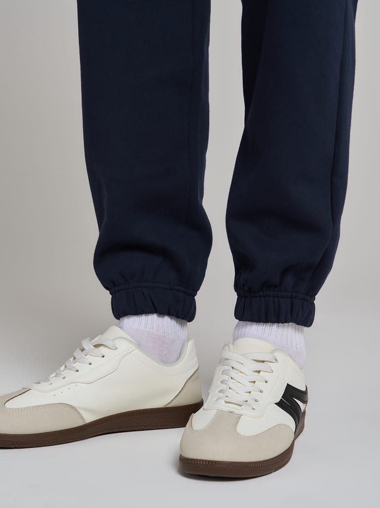 Брюки джоггеры оверсайз утеплённые с начесом