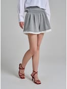 Шорты повседневные с кружевом