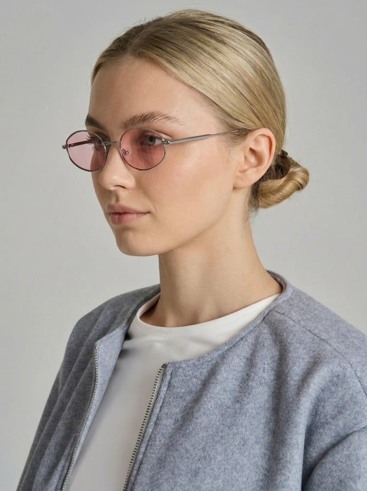 Очки имиджевые овальные