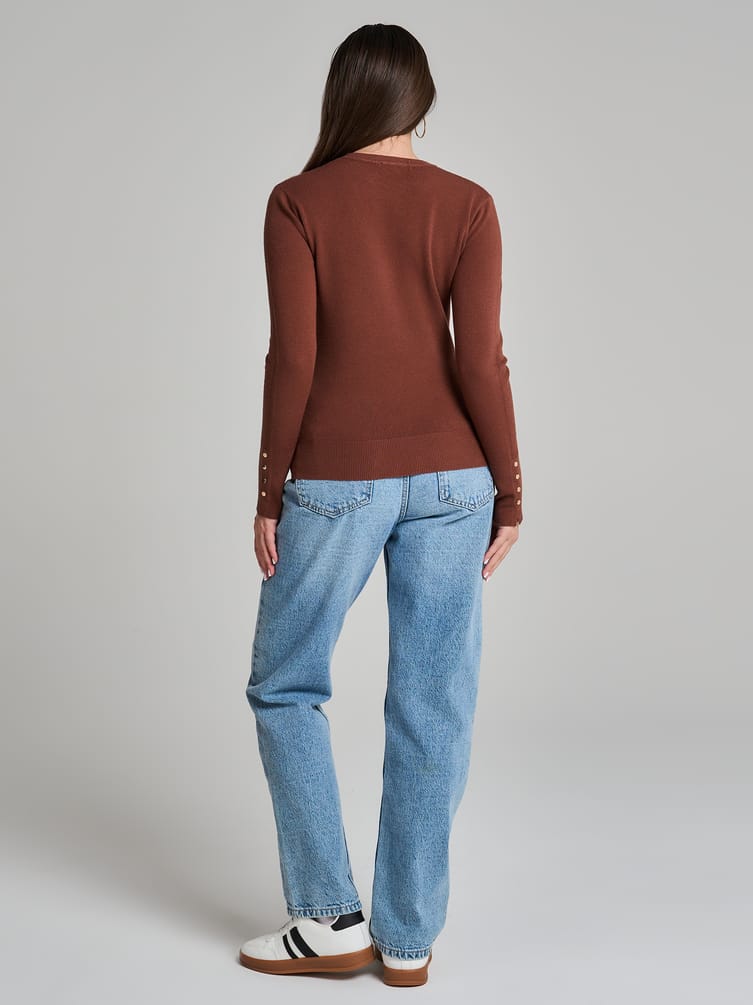 Джемпер трикотажный базовый