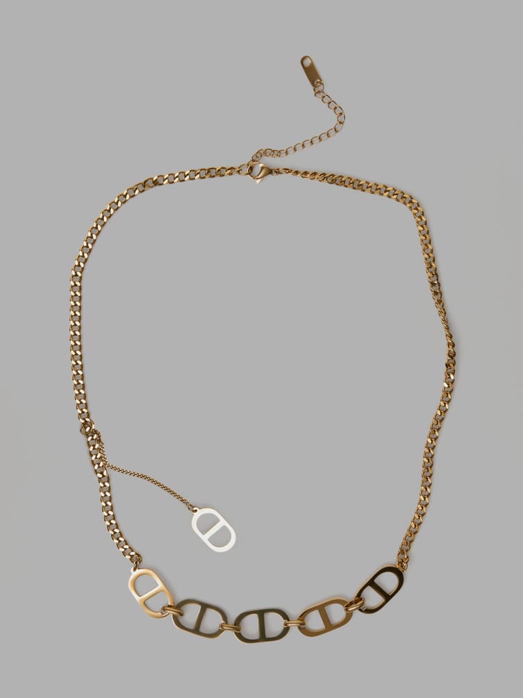 Колье-цепочка с подвеской