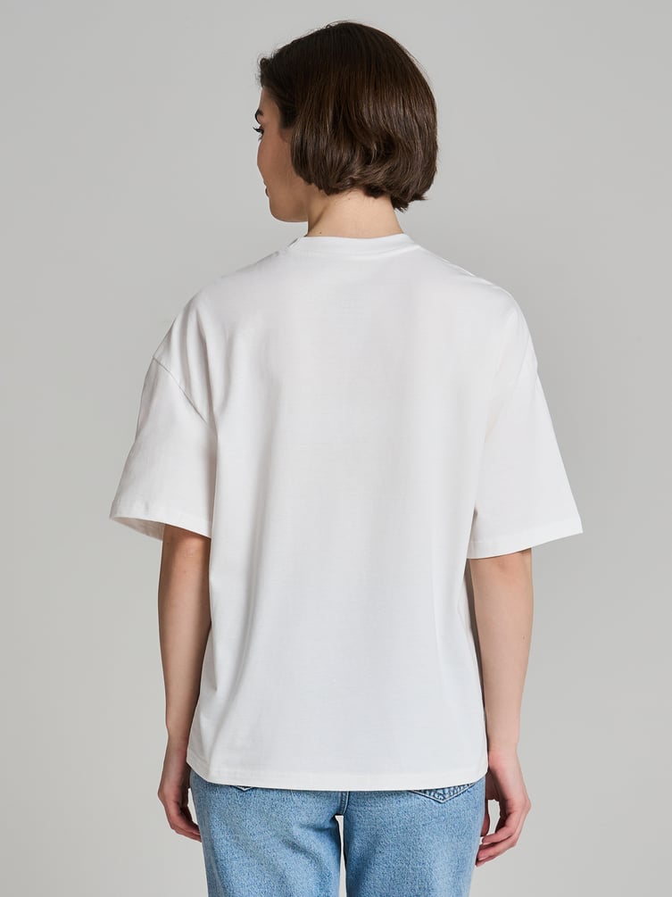 Футболка оверсайз с принтом Мосфильм