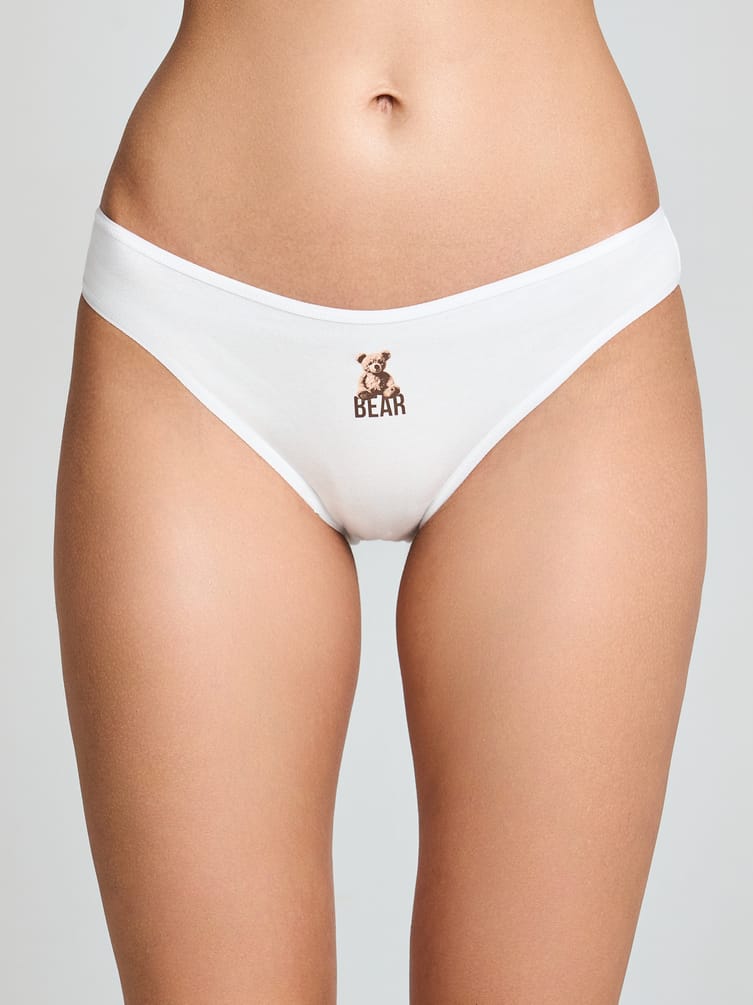 Трусы-слипы - 3 шт. с принтом